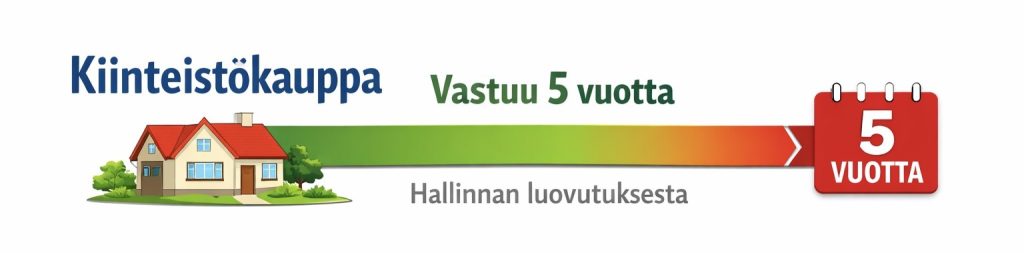 Myyjän vastuu omakotitalon kaupassa ja kiinteistökaupassa 5 vuotta - Lakineuvo.fi