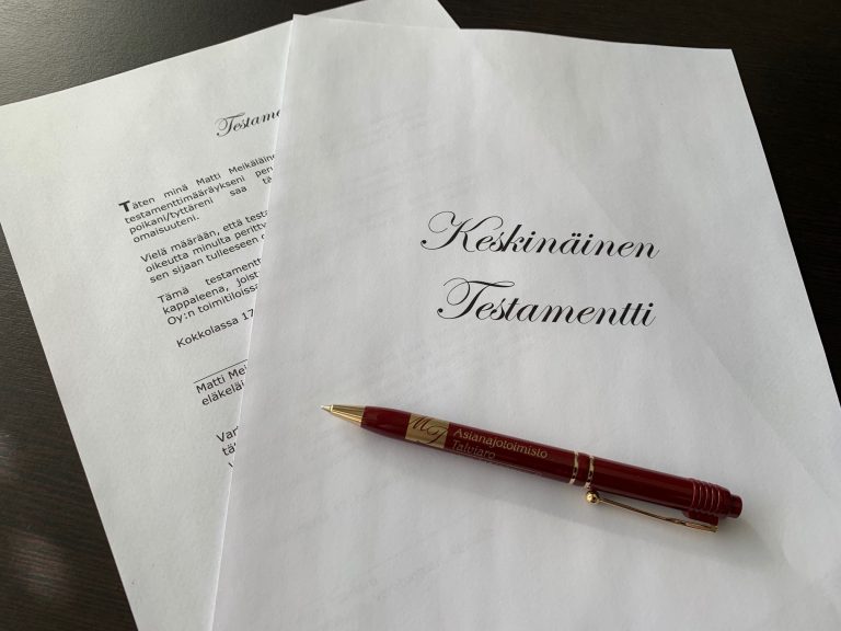 TESTAMENTTI: Milloin testamentti on tarpeen ja milloin ei?